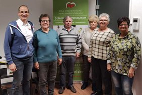 Erfolgreiche Teilnehmergruppe des medizinischen Abnehmprogramms
