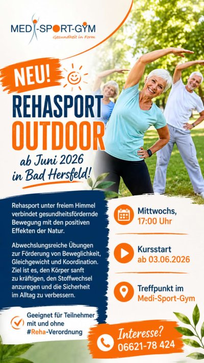 Rehasport Outdoor - Medi-Sport-Gym Bad Hersfeld